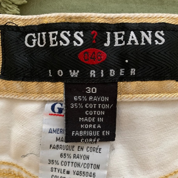 Guess Vintage Gold Jeans - Picture 4 of 7